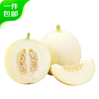  京鲜生 陕西阎良甜瓜 净重4.5-5斤 3-6枚