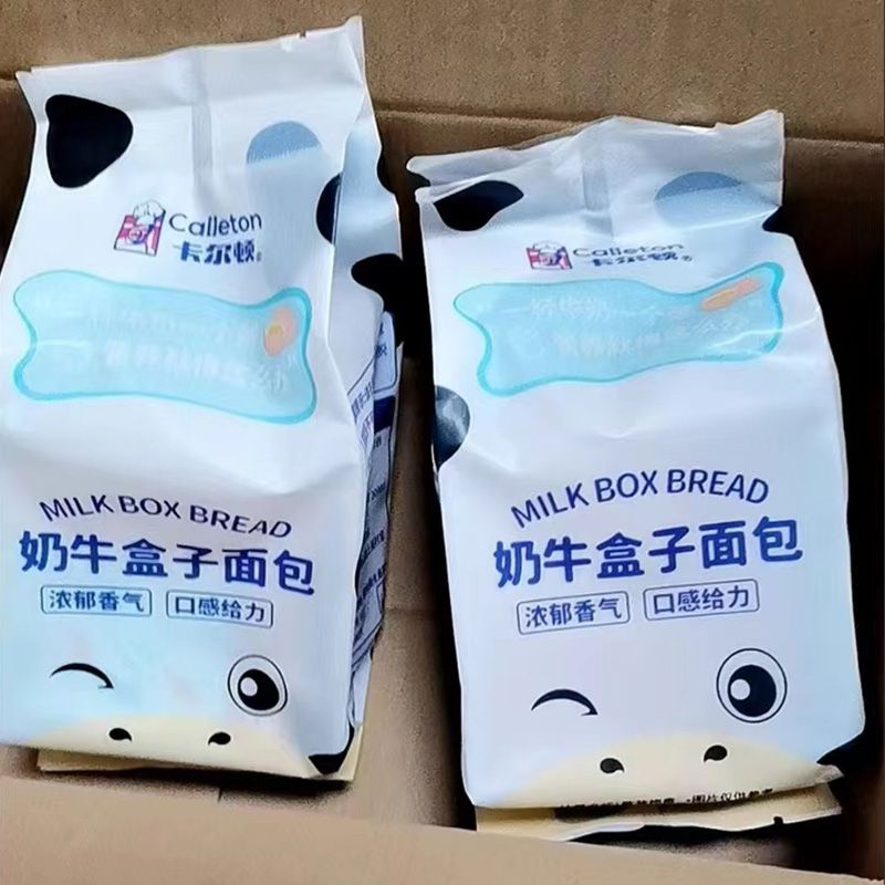 卡尔顿 奶牛盒子面包6袋
