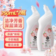 优洁士 花香洁厕灵750ml*2瓶