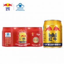红牛 维生素牛磺酸功能饮料250ml*6罐