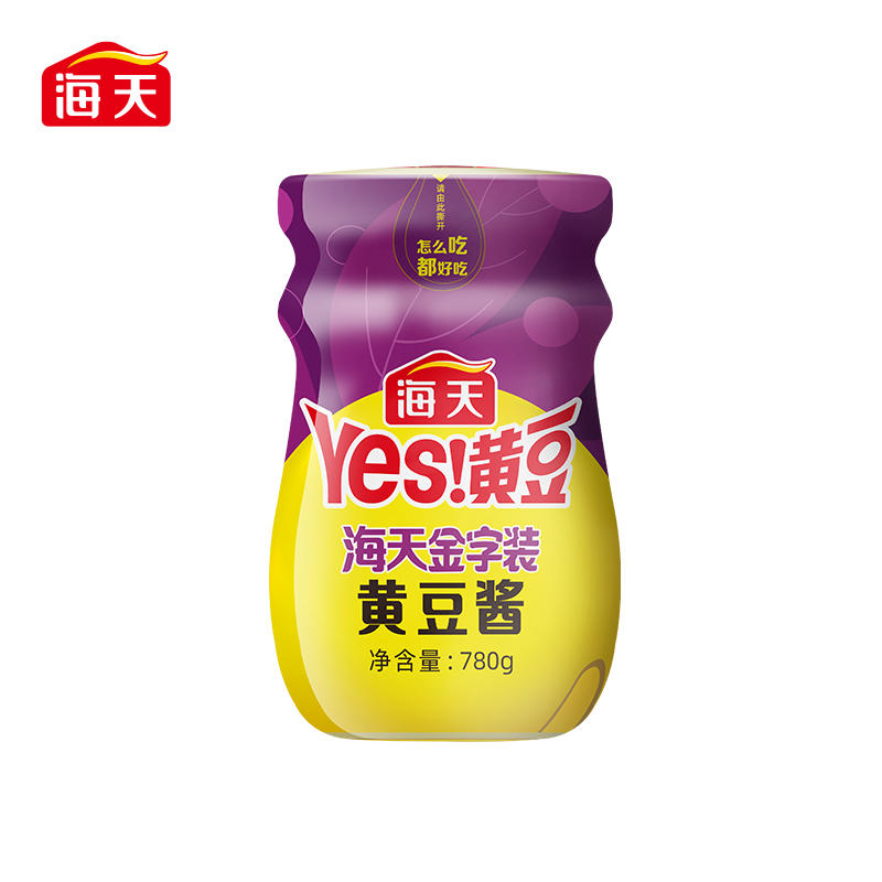 海天 金字装黄豆酱780g