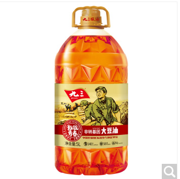 九三 非转基因 三级大豆油5L