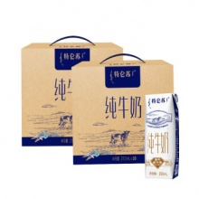 蒙牛特仑苏 纯牛奶250ml*16盒×2提装
