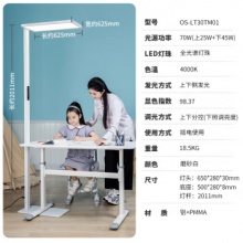 欧司朗（OSRAM） 大路灯 E系列护眼灯 全光谱70W