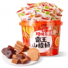 百草味 霸王山楂桶550g