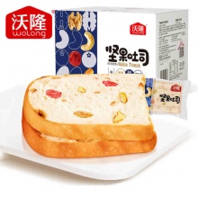 沃隆 坚果吐司面包640g