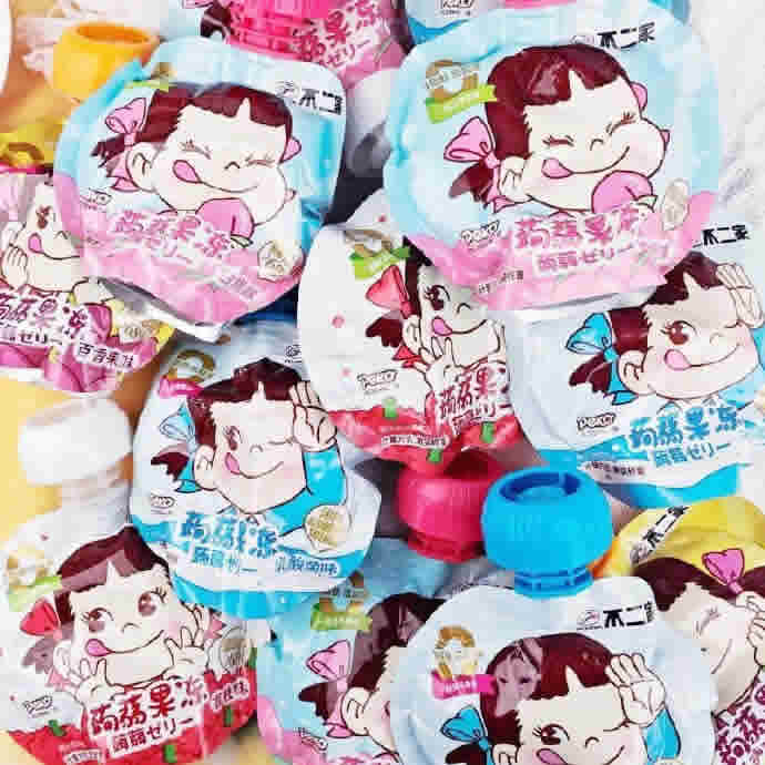 不二家 低卡0脂蒟蒻果冻500g