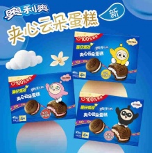 奥利奥 云朵蛋糕4枚*4盒 