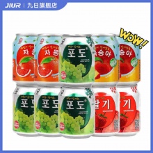 九日 果肉果粒果汁饮料238ml*10罐装