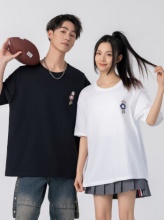 雪中飞 男女同款T恤短袖