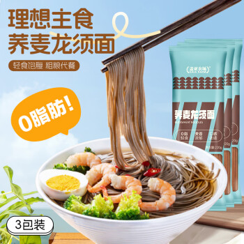 盖亚农场  荞麦龙须面220g*3