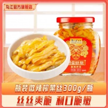 乌江 微辣榨菜丝300g瓶装