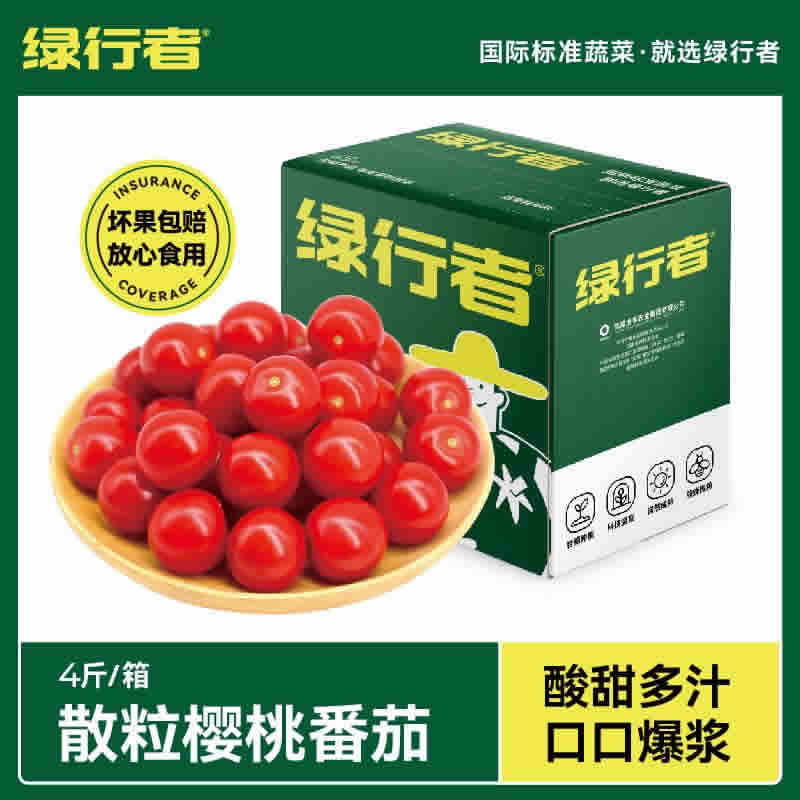 绿行者 红樱桃散粒番茄4斤
