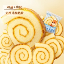 三只松鼠  牛奶味虎皮蛋糕 400g