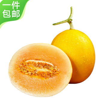 京鲜生 民勤蜜瓜 3-4粒装 净重8-10斤