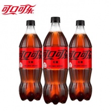 可口可乐  可乐零度888mlx3瓶