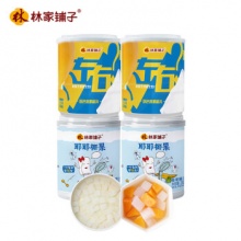 林家铺子 椰果黄桃混合水果罐头 200g*4罐