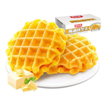 回头客 黄油味华夫饼500g*2箱