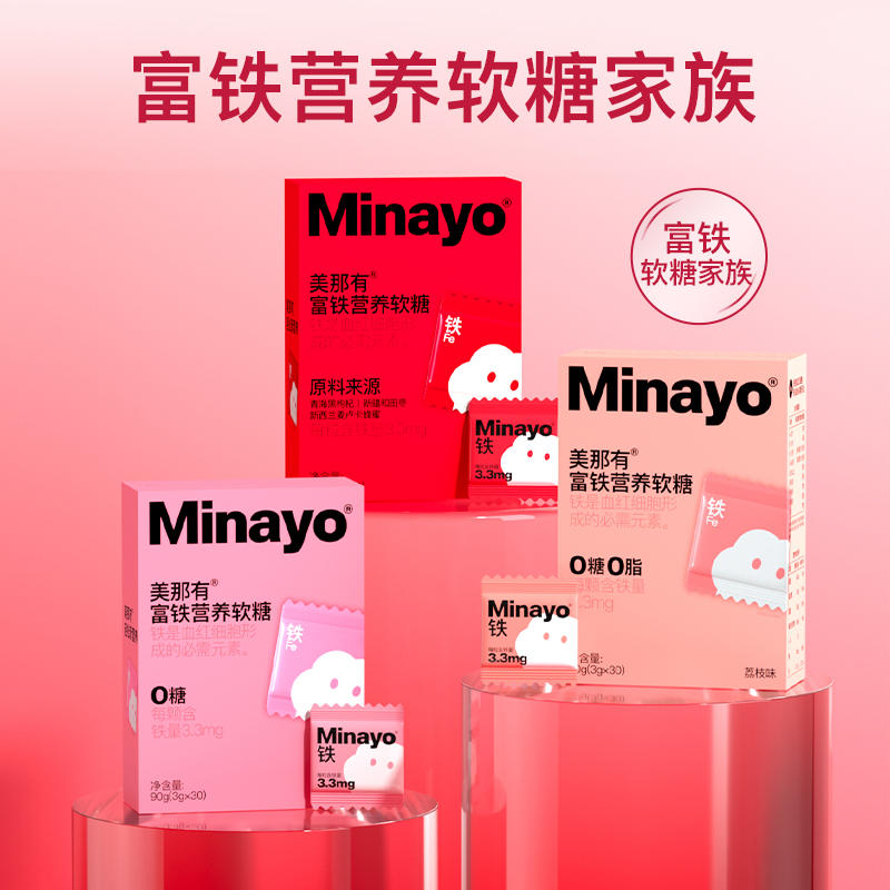 Minayo美那有 富铁软糖