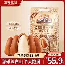 三只松鼠 东北松子1斤装