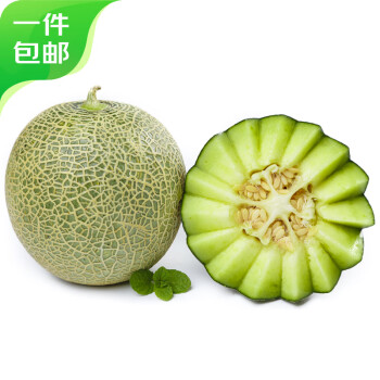 京鲜生 网纹蜜瓜 单果750g起 2粒