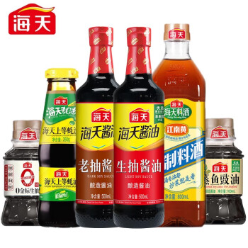 海天 调味料组合装6件套