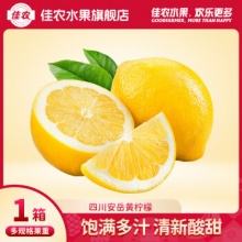 佳农  安岳柠檬净重3斤