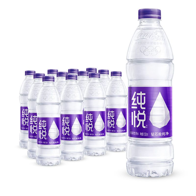 可口可乐 纯悦 饮用水550ml*12瓶