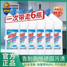 超威  强效洁厕净500g*6瓶+易冲宝38g*2块