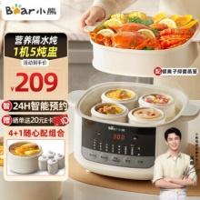  小熊（Bear）电炖锅5胆/4.1L