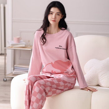 芬腾 纯棉睡衣家居服套装
