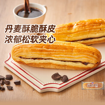 曼可顿 酥皮夹心面包75g*10个