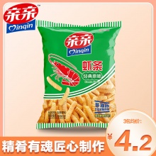 亲亲   虾条80g/袋