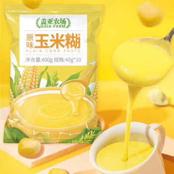 盖亚农场 玉米糊40g*10袋