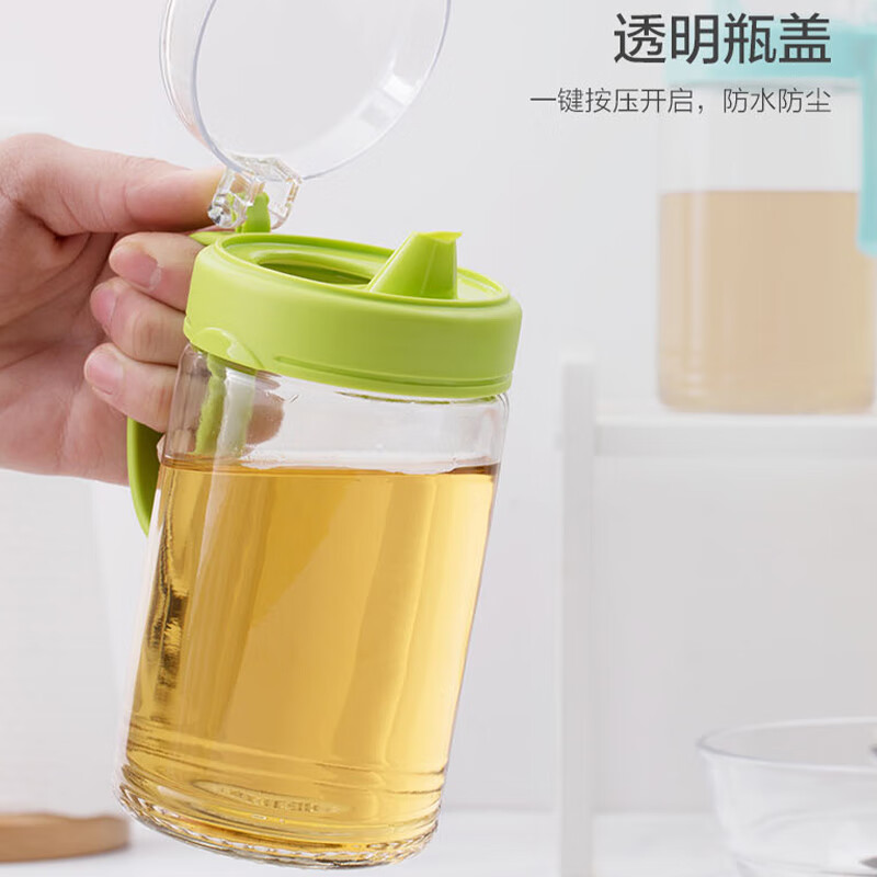 茶花  玻璃油壶550ml