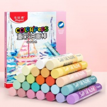 马培德 重彩油画棒马卡龙色24色+2支白色