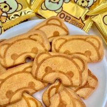 卡宾熊 凹煎饼  蛋烤味60g*3袋+黄油味 60g *2袋