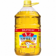 鲁花  物理压榨 葵花仁油6.18L