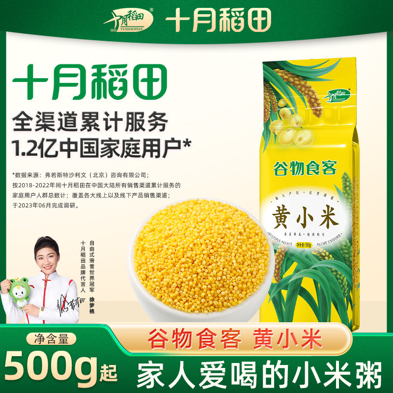 十月稻田  黄小米5斤真空