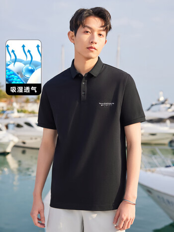 卡宾 男款花卉POLO衫