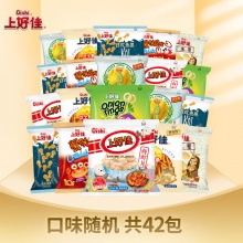 上好佳  休闲小零食5-6g装42包
