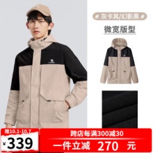 骆驼 情侣摇粒绒夹克外套