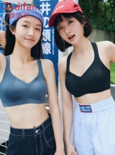 欧迪芬 美背交叉背心式胸罩