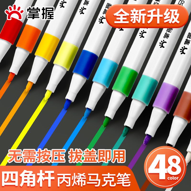 掌握 丙烯马克笔12色