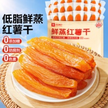 良品铺子 倒蒸红薯干500g