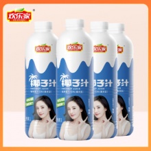欢乐家 大瓶椰子汁1L*4瓶