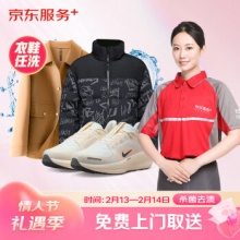 京东洗衣服务 衣鞋任洗 6件