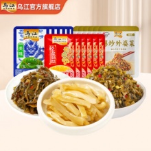 乌江 榨菜丝+海带丝+外婆菜30g*18袋组合