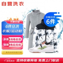 洗衣服务衣鞋任洗6件