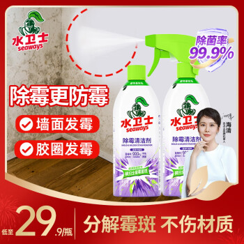 水卫士 除霉清洁剂480g*2瓶